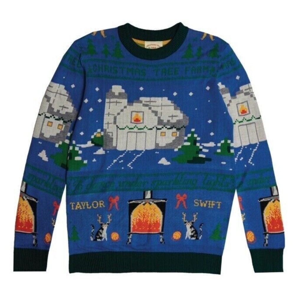 Taylor Swift Official Ugly Christmas Sweater New S